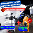 PULVERIZADOR DE ESPUMA PARA COCHE + SHAMPOO DE REGALO